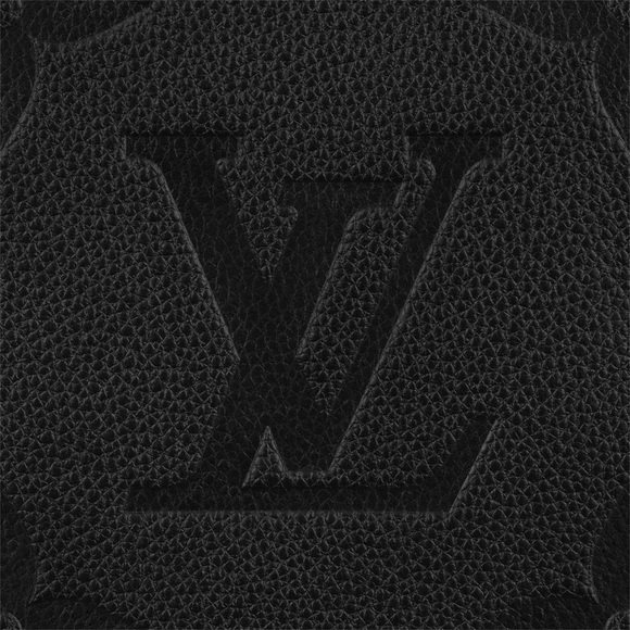 NEW Louis Vuitton NEVERFULL MM Monogram Empreinte w/ luggage tag BLACK - Picture 15 of 16